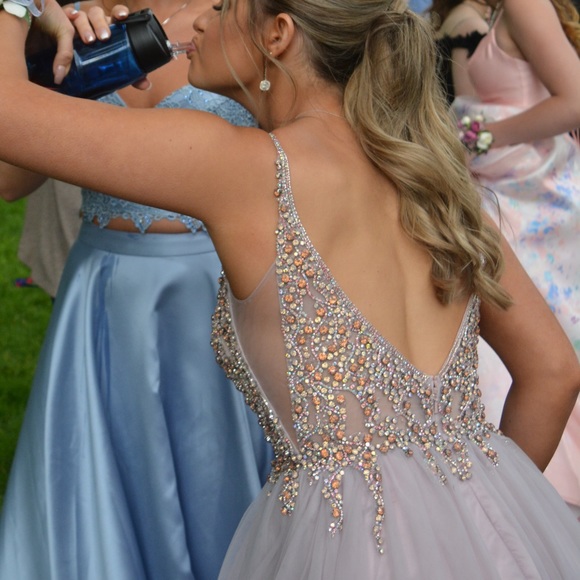 PINK PROM DRESS - Picture 8 of 8